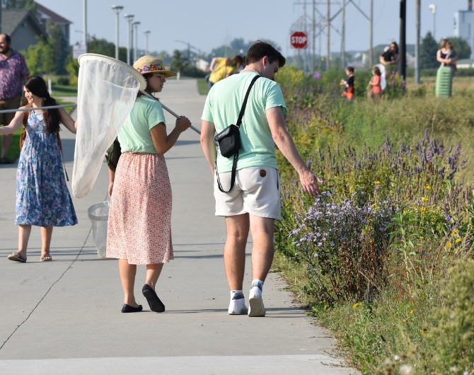 Fargo Park District and partners host monarch butterfly tagging event