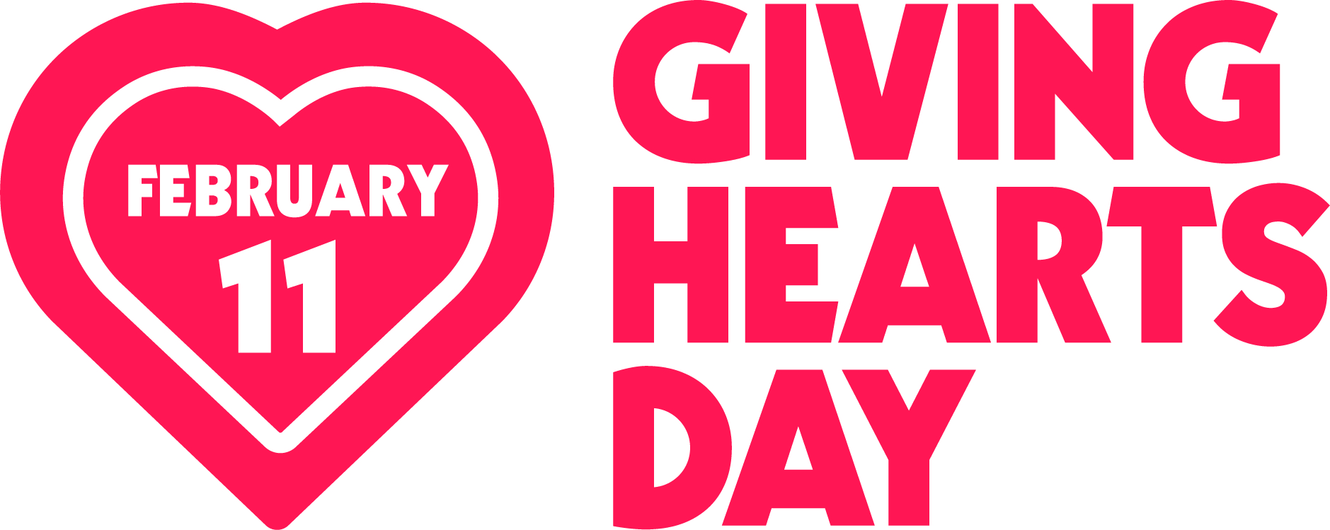 This image shows the Giving Hearts Day logo.