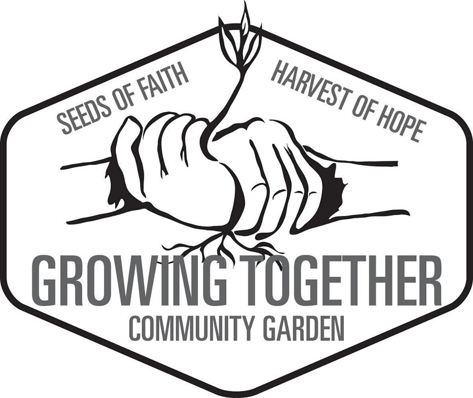 This image shows the logo for the Growing Together Community Gardens.