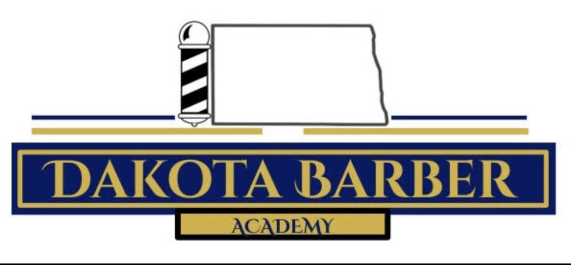 This image shows the Dakota Barber Academy logo.