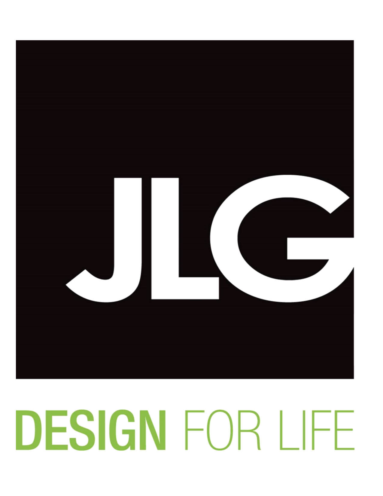 This graphic shows the logo for JLG Design