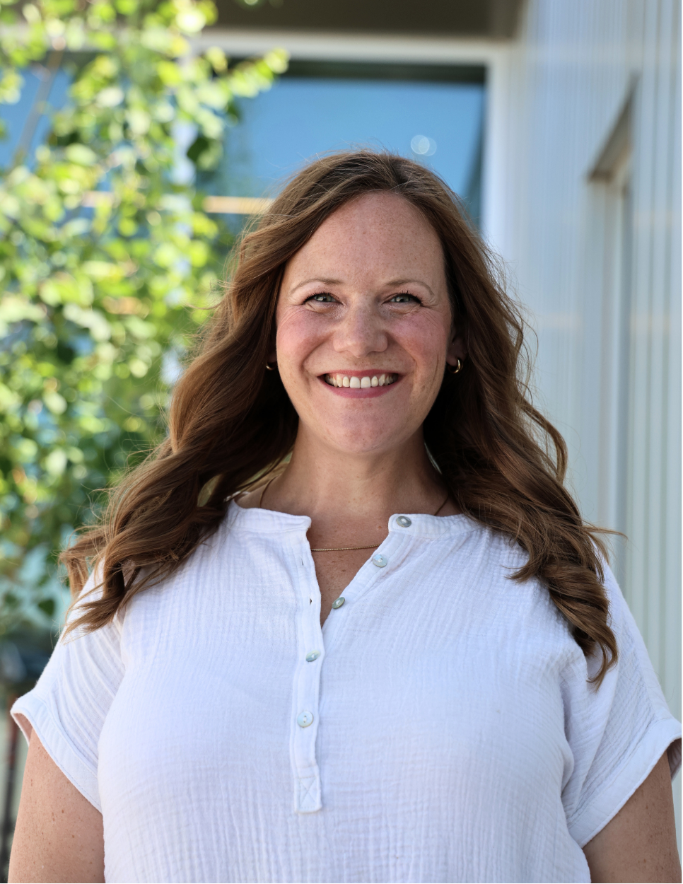 This image shows a photo of Emily Secor May