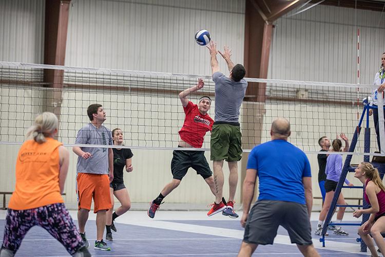 Adult volleyball leagues on sale near me