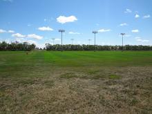 This image shows some of the fields at Pepsi Soccer Complex.