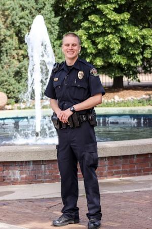 This image shows Officer Josh Marvig
