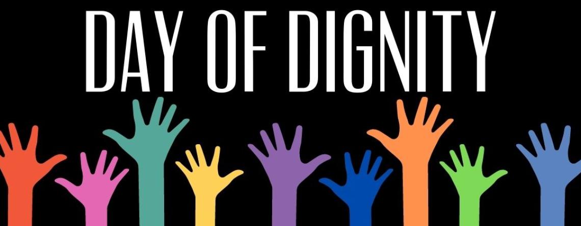 This graphic shows the logo for Day of Dignity