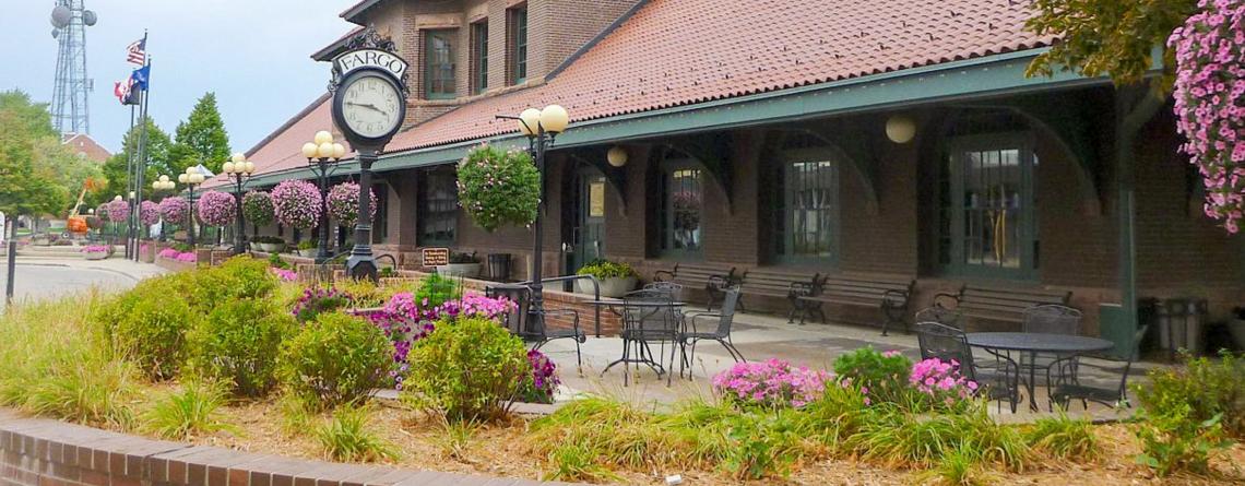 Photo of exterior of Depot building