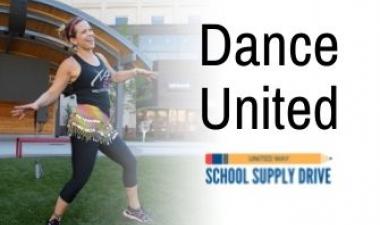 This image shows the graphic for Dance United.