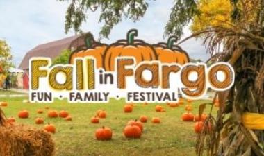 This image shows a graphic of Fall in Fargo.