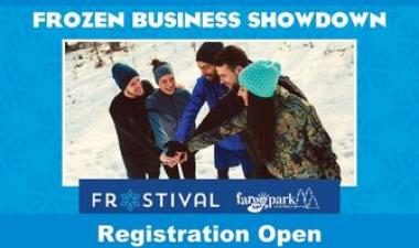 This image shows a graphic of Frozen Business Showdown.