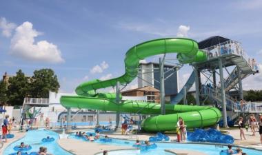 Photo of lazy river at Island Park Pool