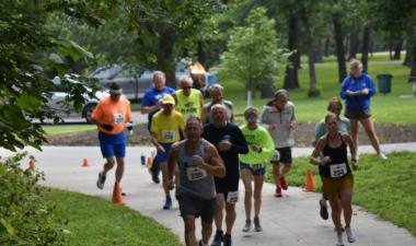 photo of nd senior games road race