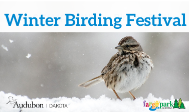 This image shows the Winter Birding Festival graphic.
