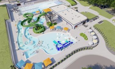 rendering of new island park pool facility 